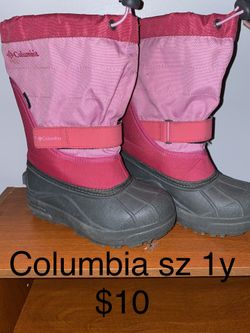 Columbia boots sz 1y