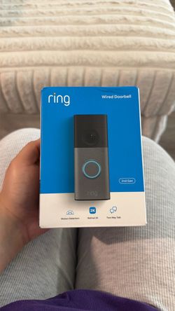 Brand new wired ring doorbell