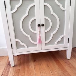 White Cabinet - Like New w/ Original Tag