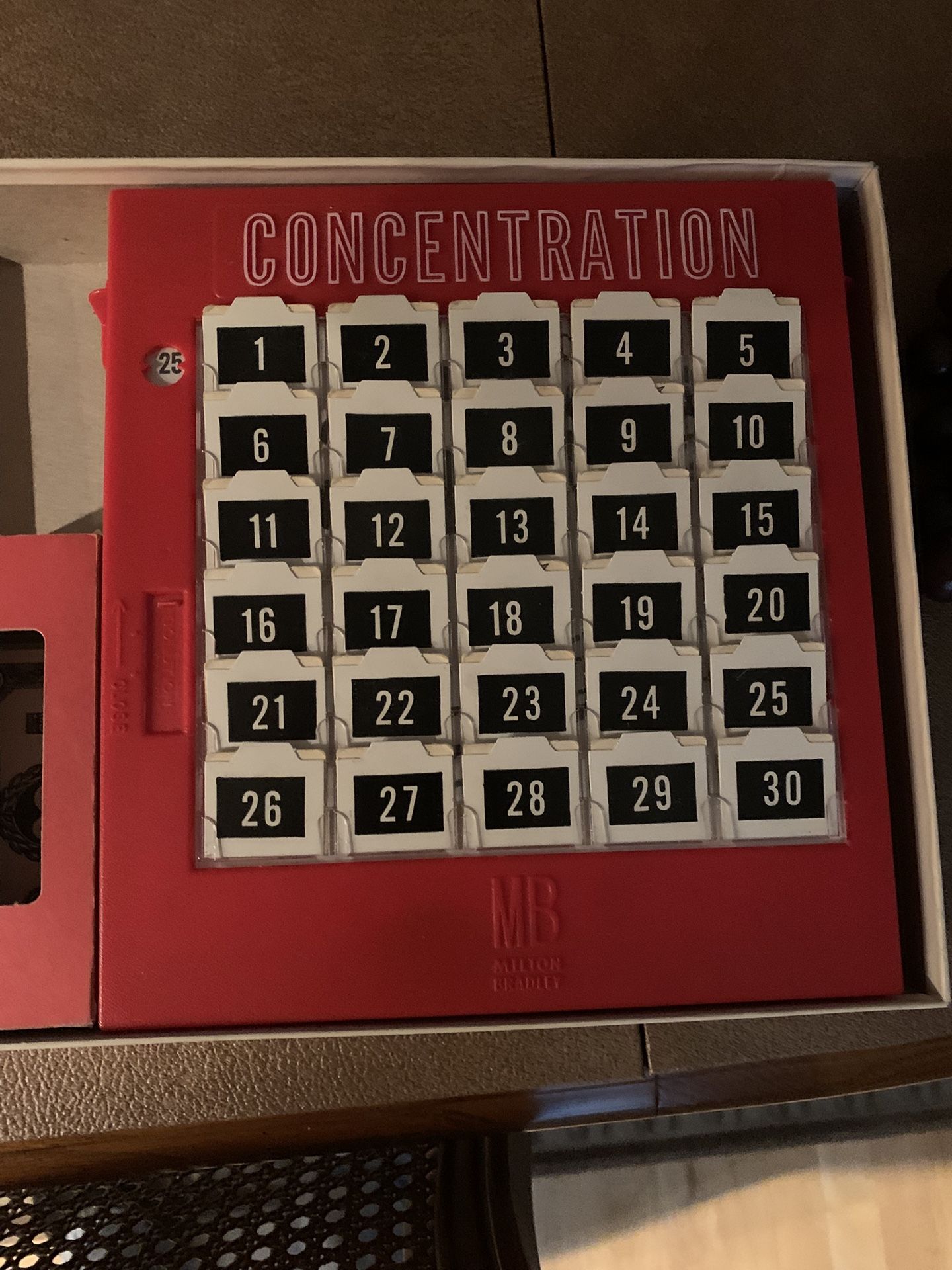 Concentration Board Game