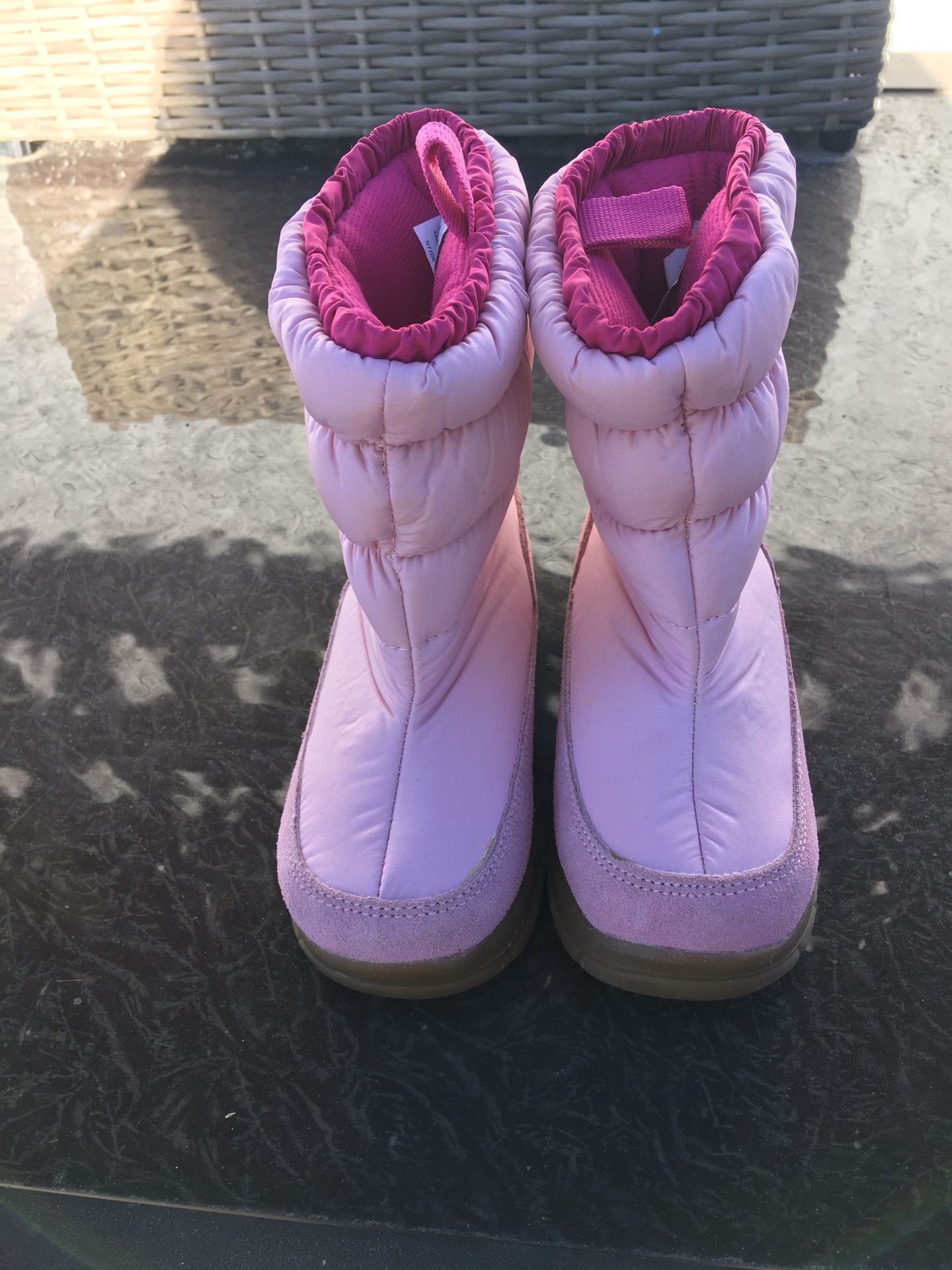 Pink Gap Toddler boots size 6