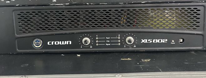 Crown xls 802 amp