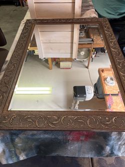 Large decorative mirror 43” x 31”