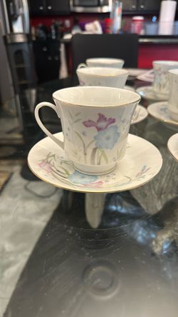Vintage Fine China Teacup and Saucer Set