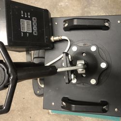 650 W 110 V Heat Press 12 x 10-IN Heat Press Machine Aluminum Heat press