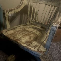Antique Oak Banker’s chair