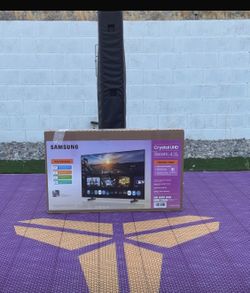MV 43u8000f 43” Samsung smart 4k led Uhd tv