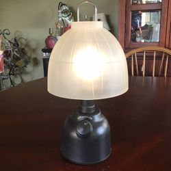 Vintage Retro Battery Operated RV Trailer Camping Outdoor Lamp