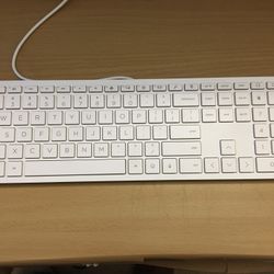 Ultra slim White keyboard For PC
