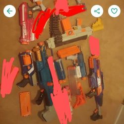 Nerf Guns, etc.