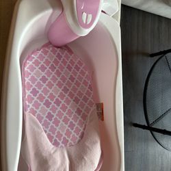 Pink Baby Bath