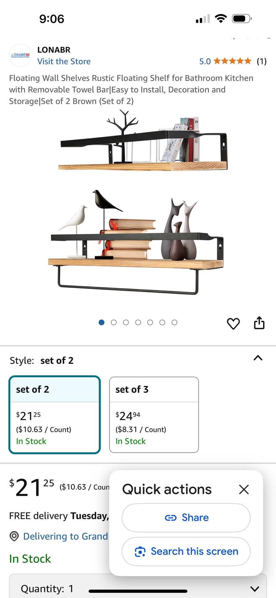 Floating Wall Shelves Rustic Floating Shelf