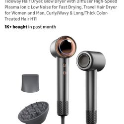 Tideway New Hairdryer W Diffuser