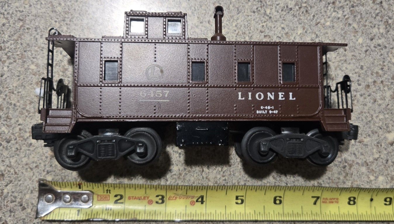 Beautiful Original Lionel 6457 Caboose Made In 1947 New York