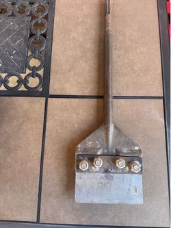 Rotor hammer, scraper and holesaw for concrete