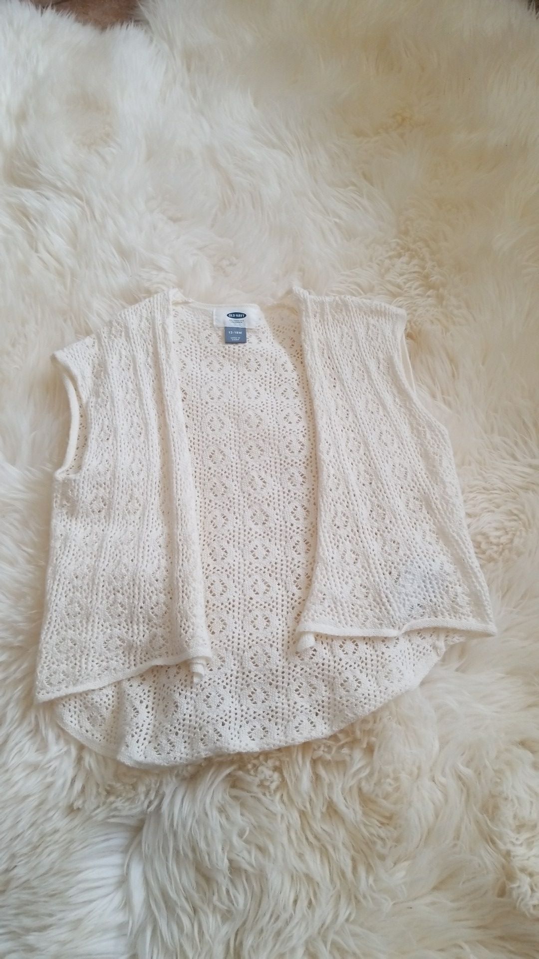 Old navy cardigan 12-18M