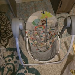 Baby Swing with Music, Unisex, Newborn +