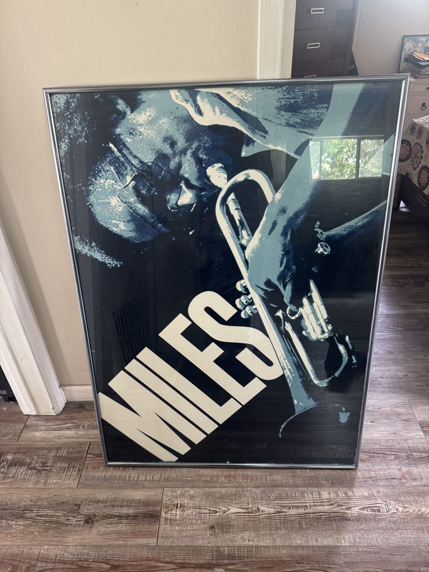 🔥 Miles Davis Portrait - 35x48 - Stunning & Clean 🔥
