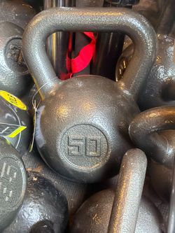 50 LB.  KETTLEBELL