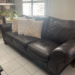 Leather Sofa