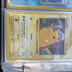 Shadowless Red Cheeks Pikachu NM