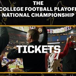 CFP NATIONAL CHAMPIONSHIP MOBILE TICKETS  FOR SELL!!