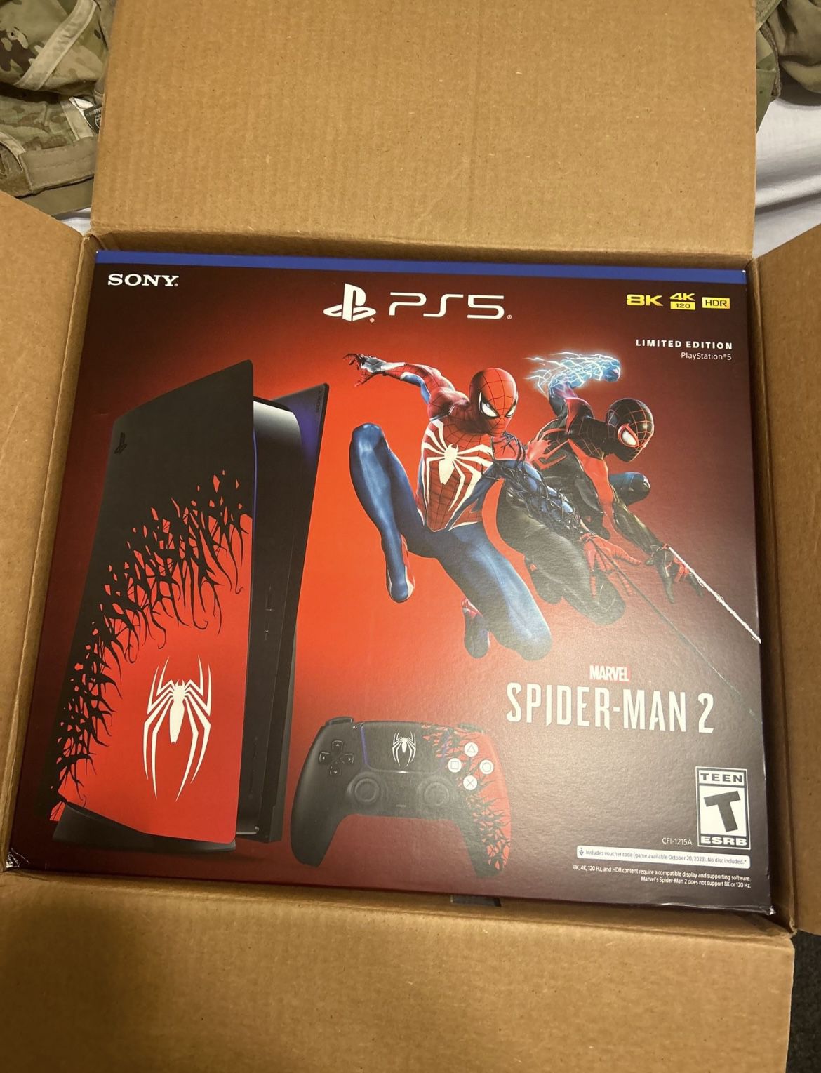 Factory-sealed Spider-Man 2 PS5