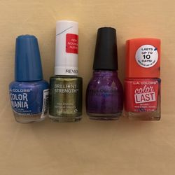 Four Nail Polishes