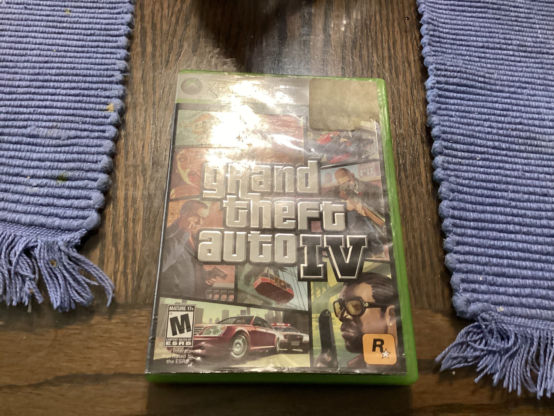 Xbox 360 Grand Theft Auto IV Game 