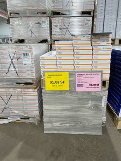 $1.89 s/f Lifeproof Vinyl Click Flooring — Willow Springs Walnut😛