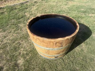 Quality Wine Barrel Planters - Made From 59 Gallon Barrels