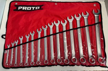 Proto 15pc Combination Wrench Set