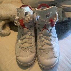 Jordan 6 Red Oreos