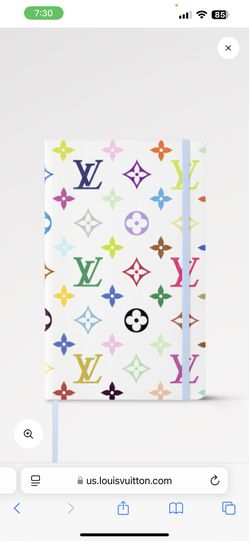 LV x TM Monogram Multicolore Jane Notebook MM