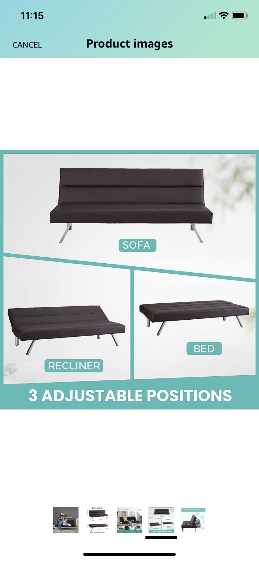 Futon Sofa Bed