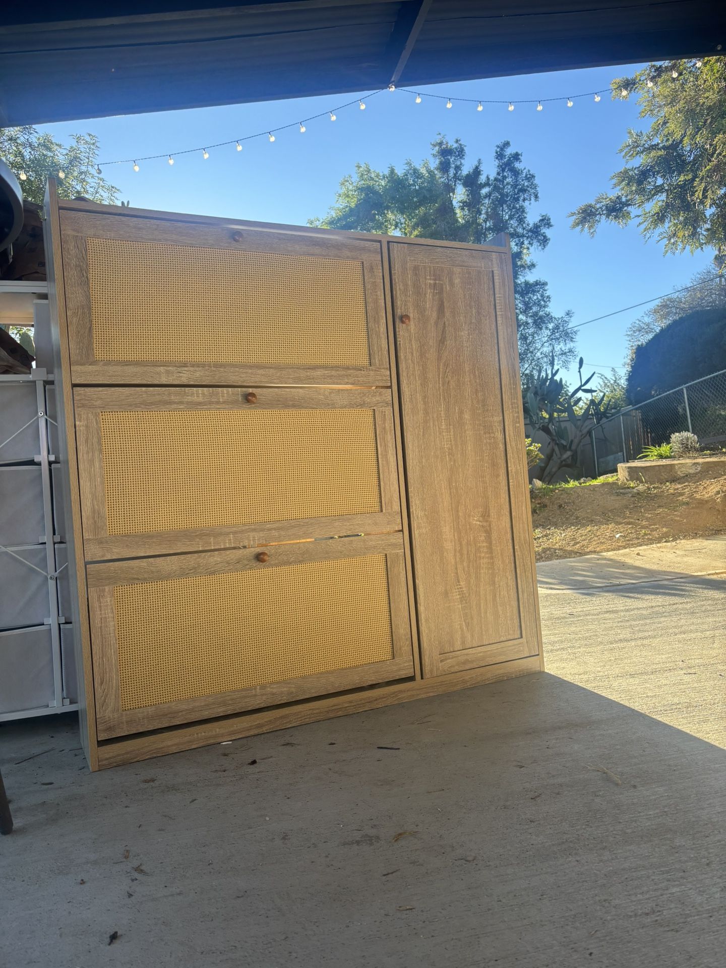 Lightly Used Shoe Cabinet