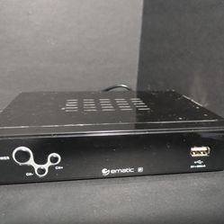 ```
Ematic AT103B Digital Converter Box with 1080P HD Output


High-intent media asset designed for seamless digital television conversion. The Ematic