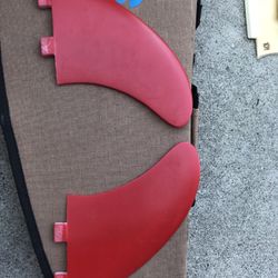Surfboard  Twin Fins. Von Sol Twin Fins     Fcs