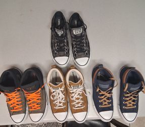 4 pairs of CONVERSE SHOES
