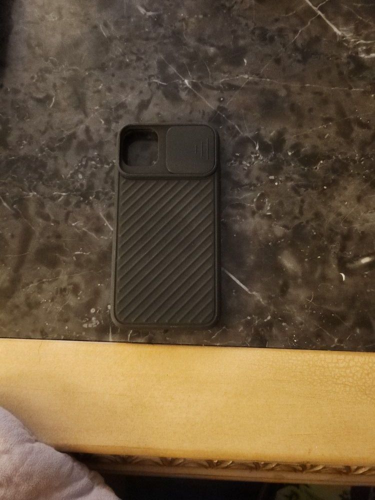 11 Phone Black Case With Protective Camera