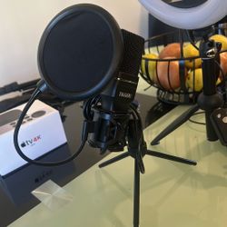 Microphone with stand