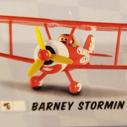 Cars Collectible Barney Stormin Plane