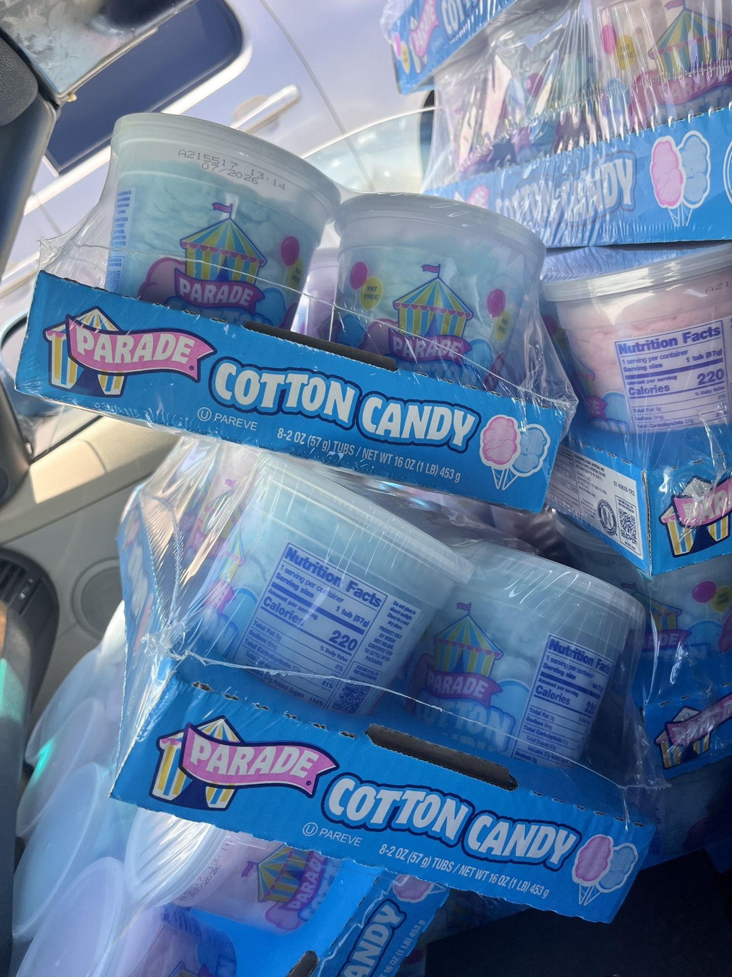 Parade Cotton Candy 8 Tubs
