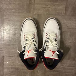 Fire red 3s