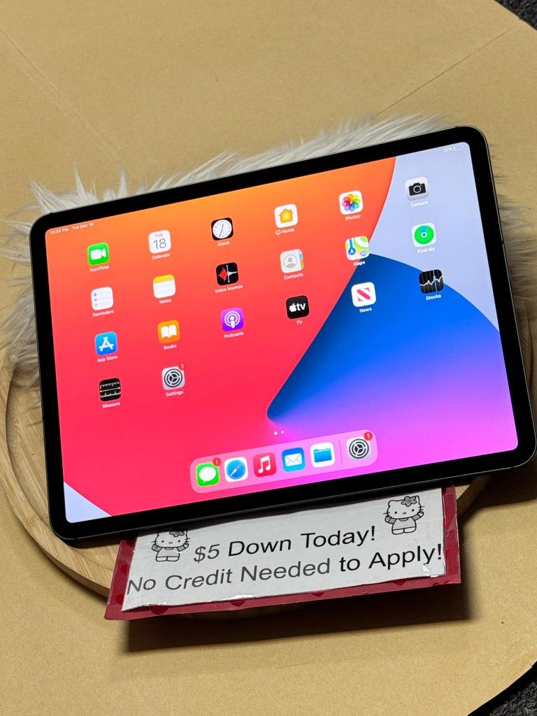 Apple IPad Pro 11 Inch 1st Generation Tablet - $1 To Take it Home same Day and Pay the Rest later!