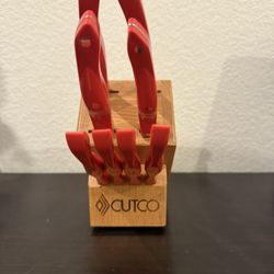 Small Cutco Set 9-pieces Red