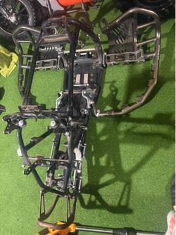 Yfz 450 frame and nerf bars