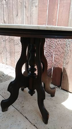 Marble table