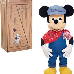 Mickey Mouse plush 36 inch tall with stand 
