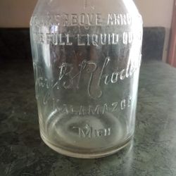 Vintage Motor Oil Bottle